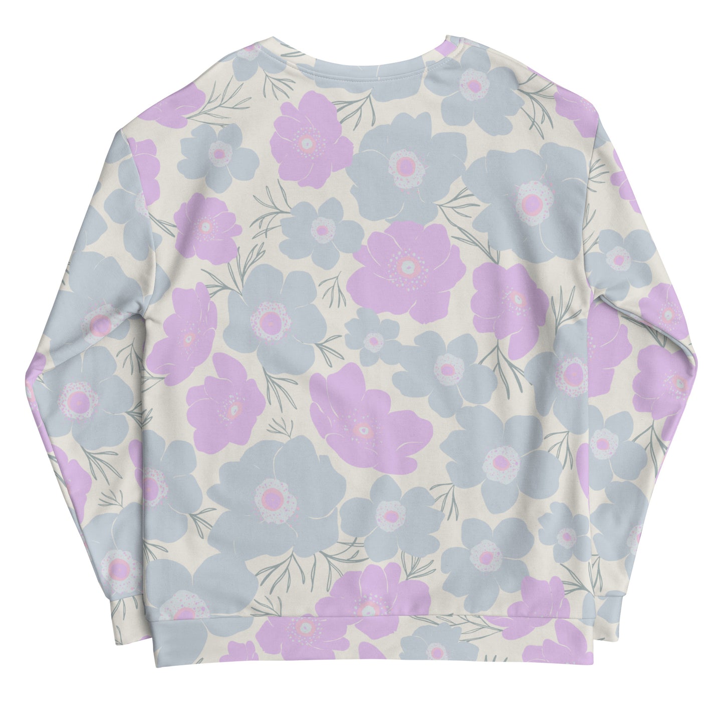 Pastel Floral - Sustainably Made Sweatshirt
