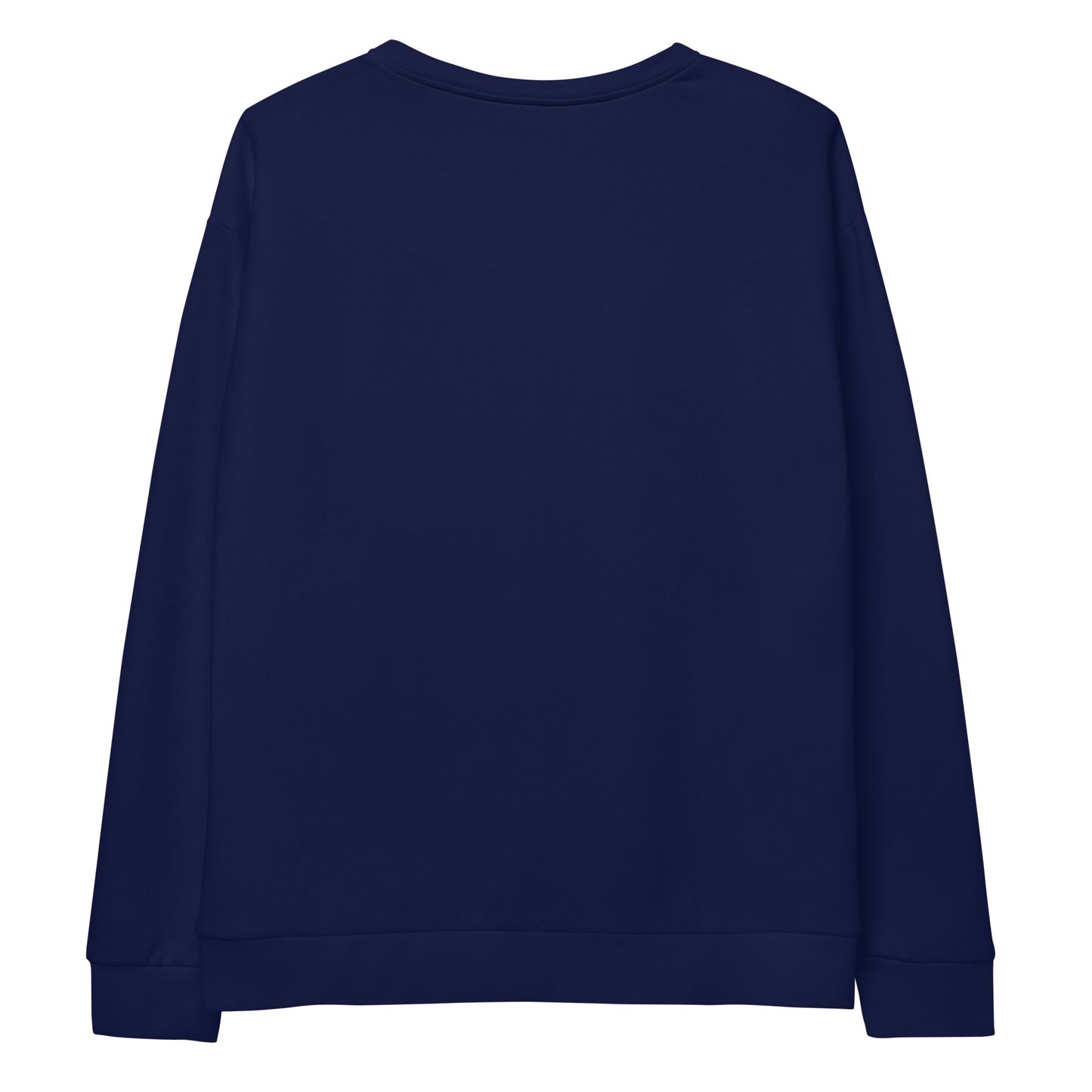 Vertical Lines Navy - Sustainably Made Sweatshirt