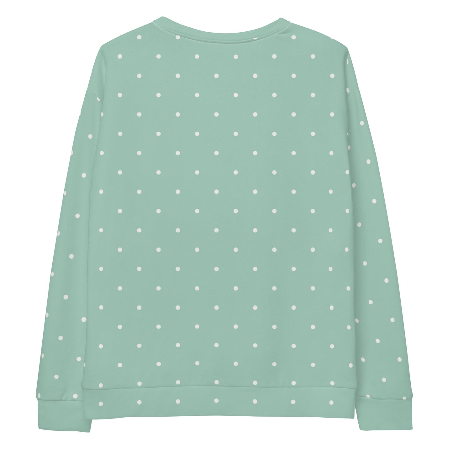 Mint Dots - Sustainably Made Sweatshirt