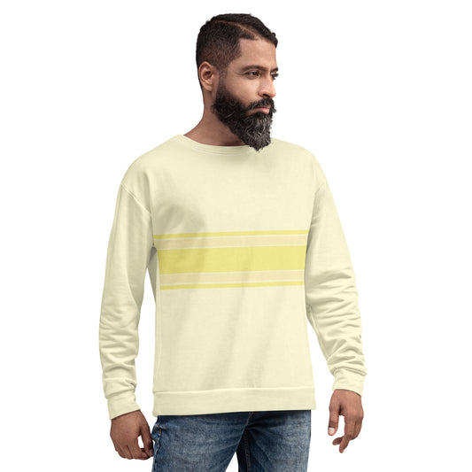 Banana Horizontal - Sustainably Made Sweatshirt