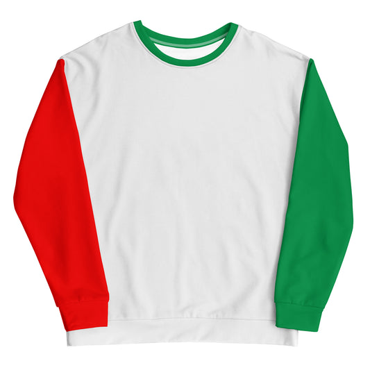 Italy Flag - Sustainably Made Sweatshirt