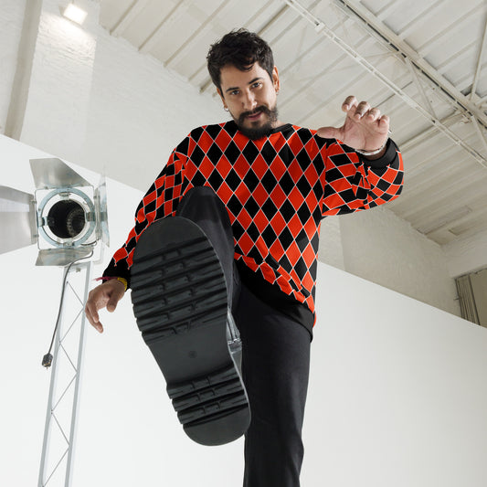 Red Diamond - Inspired By Harry Styles - Sustainably Made Sweatshirt