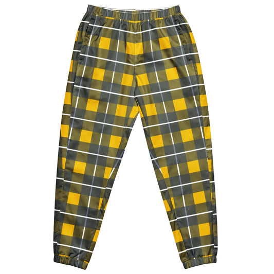 Yellow Tartan - Inspired By Harry Styles - Sustainably Made Unisex track pants