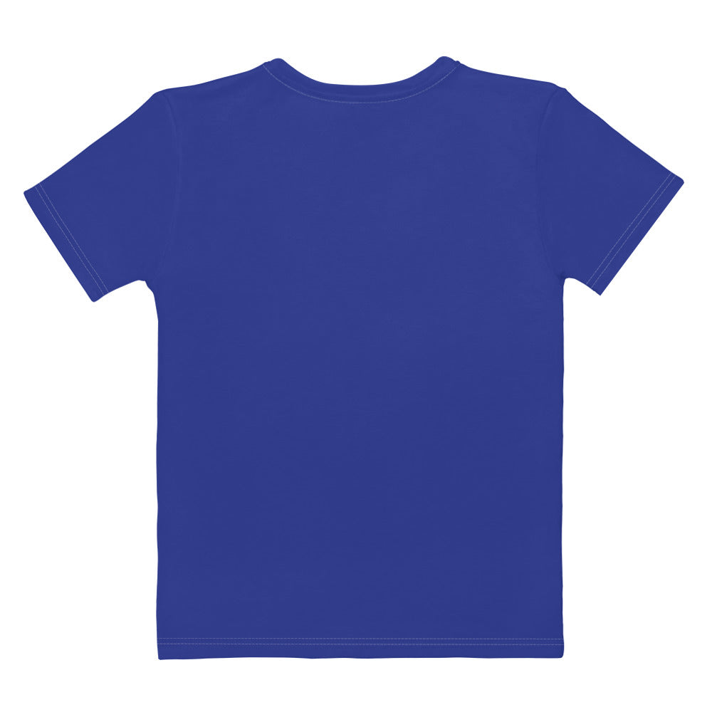 Azure Blue - Sustainably Made Women’s Short Sleeve Tee