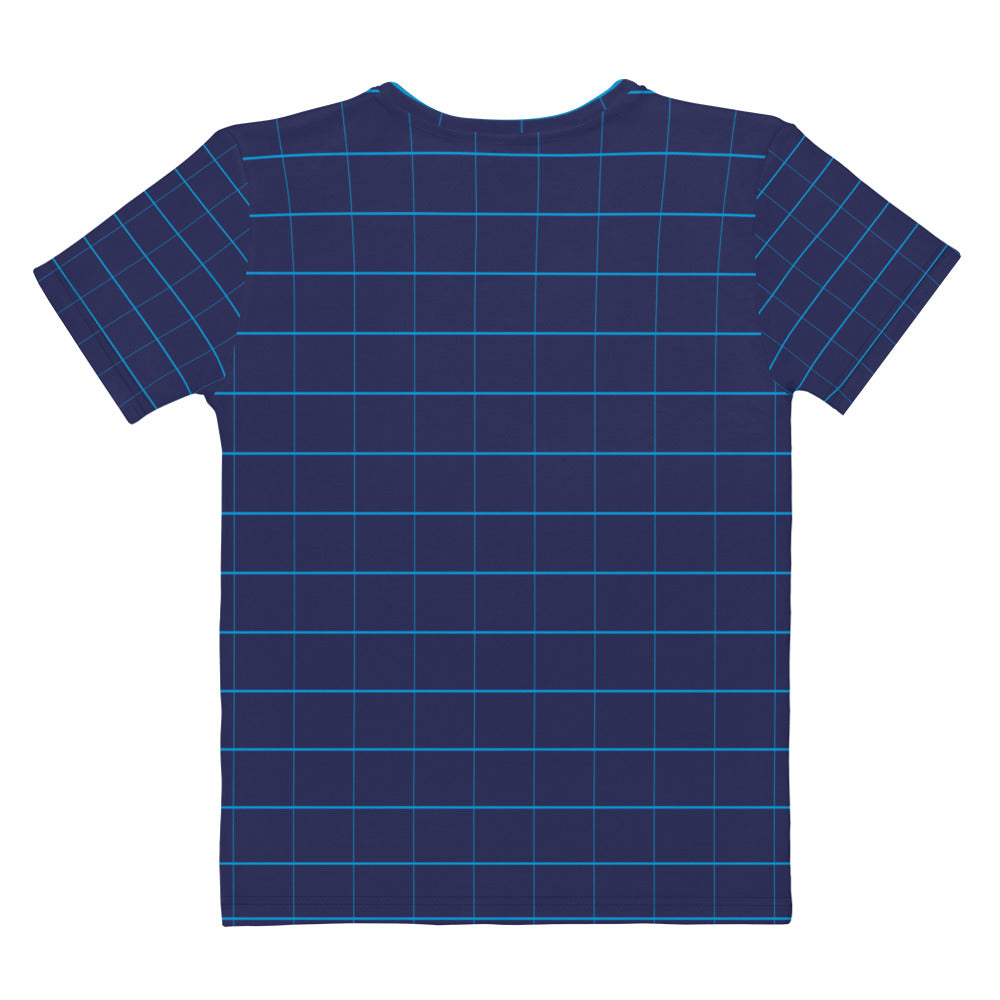 Grid Dimension - Sustainably Made Women’s Short Sleeve Tee