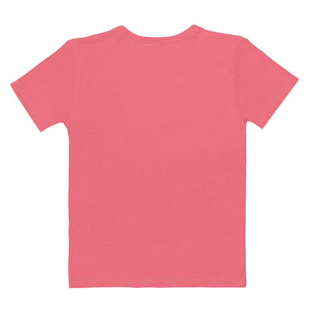 Pink Climate Change Global Warming Statement - Sustainably Made Women's Short Sleeve Tee