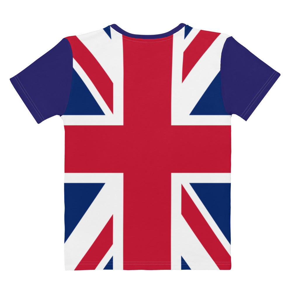 U.K Flag - Sustainably Made Women’s Short Sleeve Tee