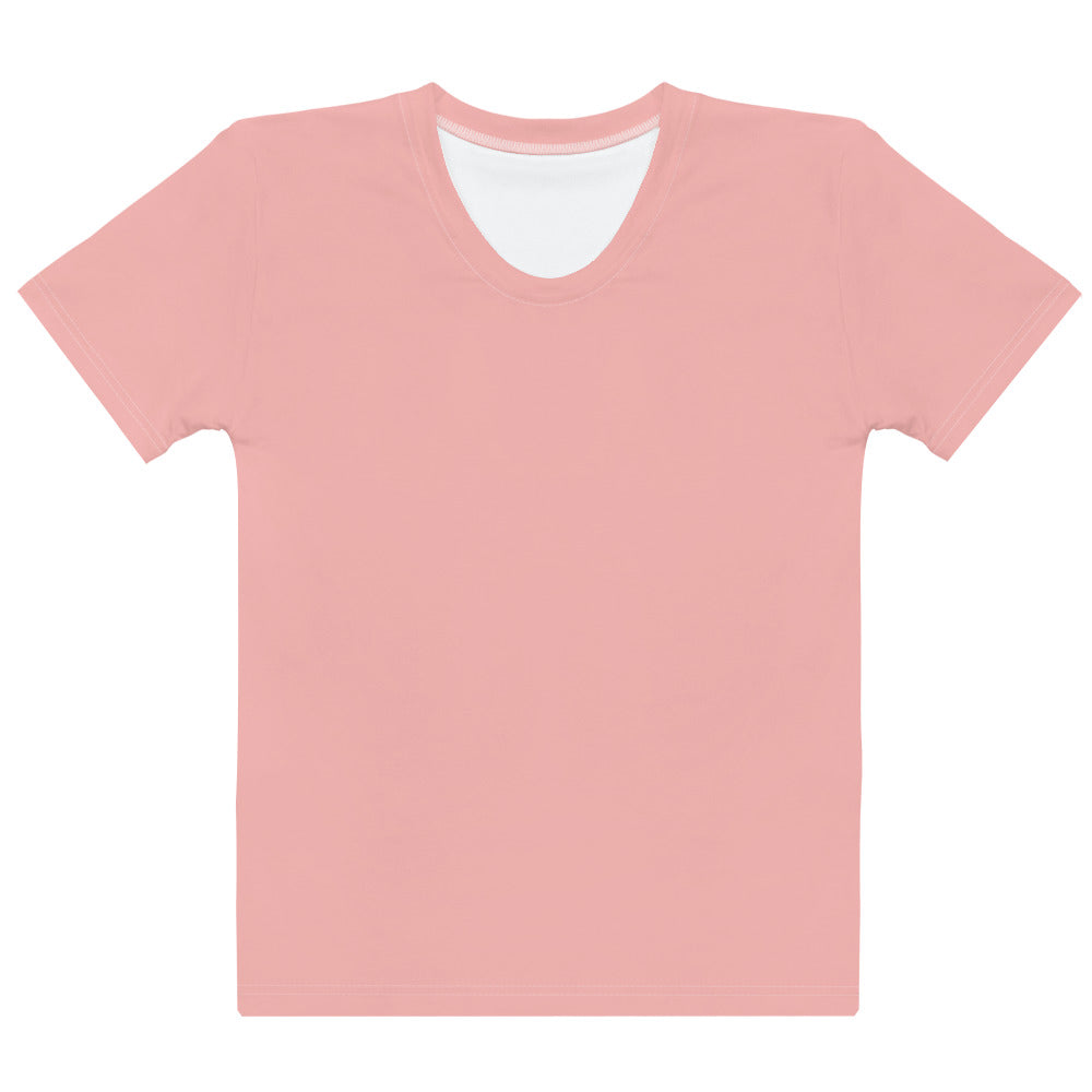 Salmon Pink - Sustainably Made Women’s Short Sleeve Tee