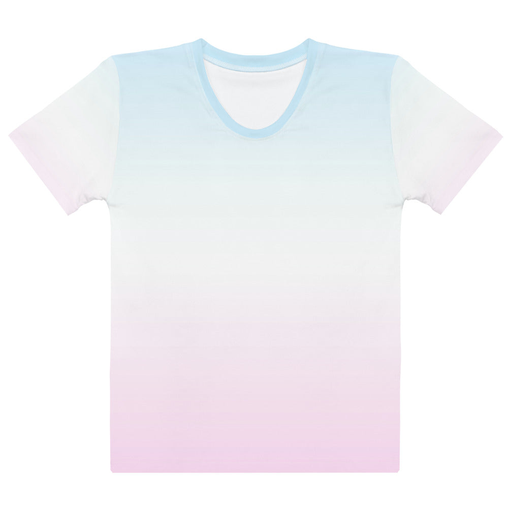 Light Gradient - Sustainably Made Women’s Short Sleeve Tee