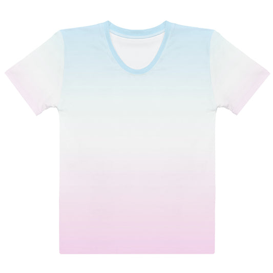 Light Gradient - Sustainably Made Women’s Short Sleeve Tee