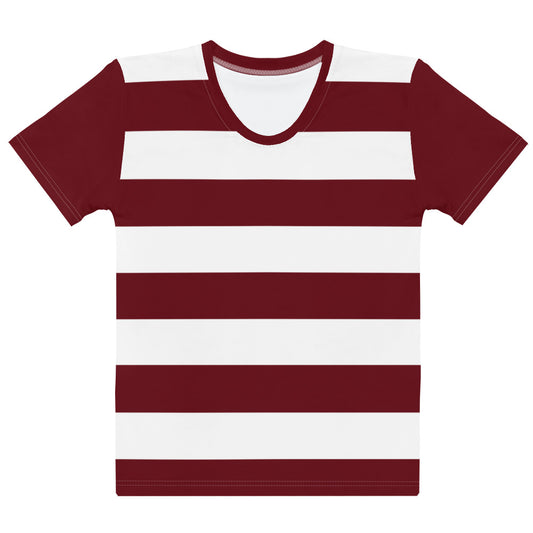 Sailor Maroon - Sustainably Made Women’s Short Sleeve Tee