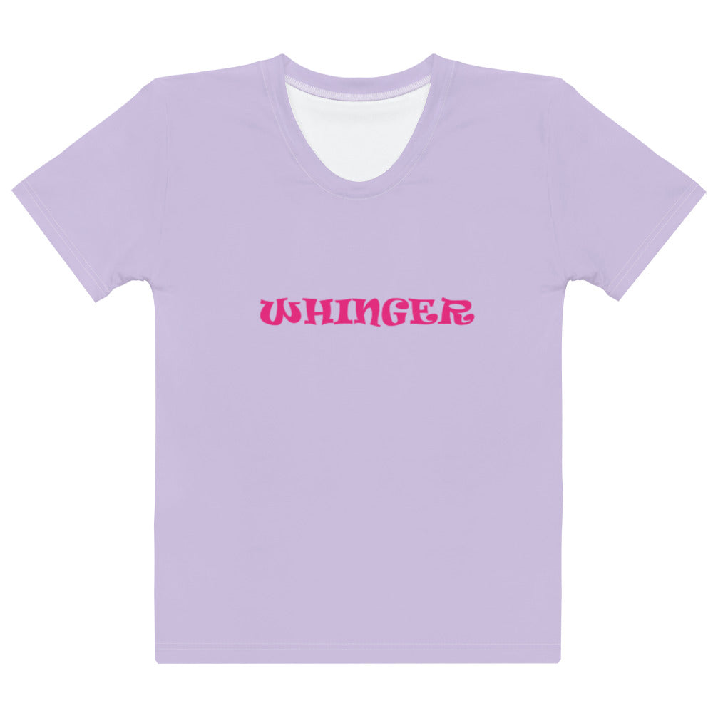 Whinger - Sustainably Made Women's Short Sleeve Tee