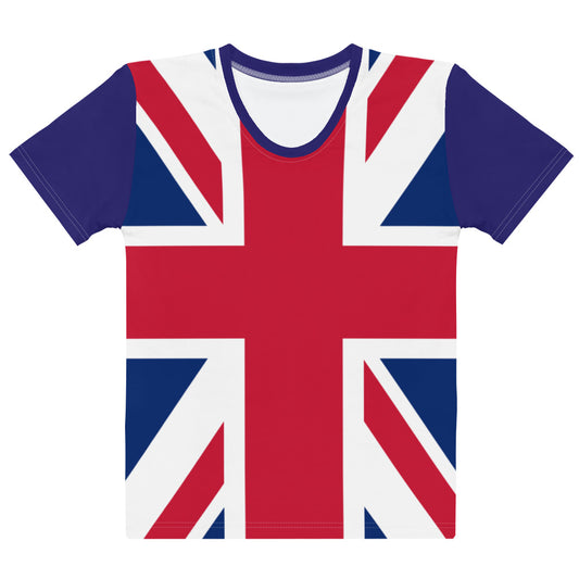 U.K Flag - Sustainably Made Women’s Short Sleeve Tee