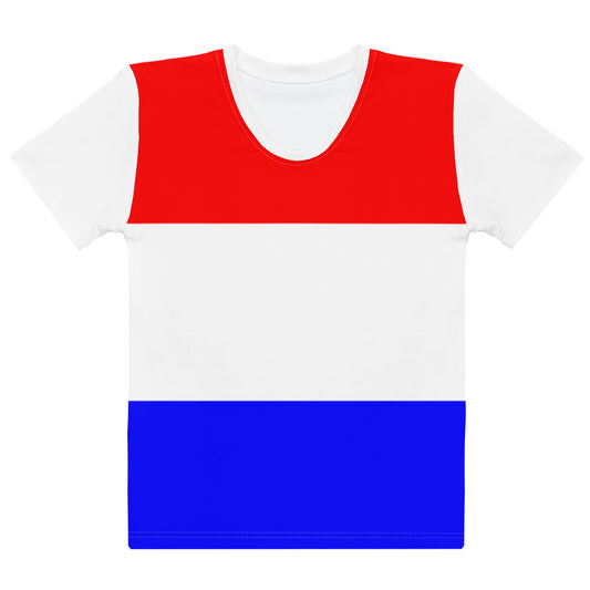 Netherland Flag - Sustainably Made Women’s Short Sleeve Tee