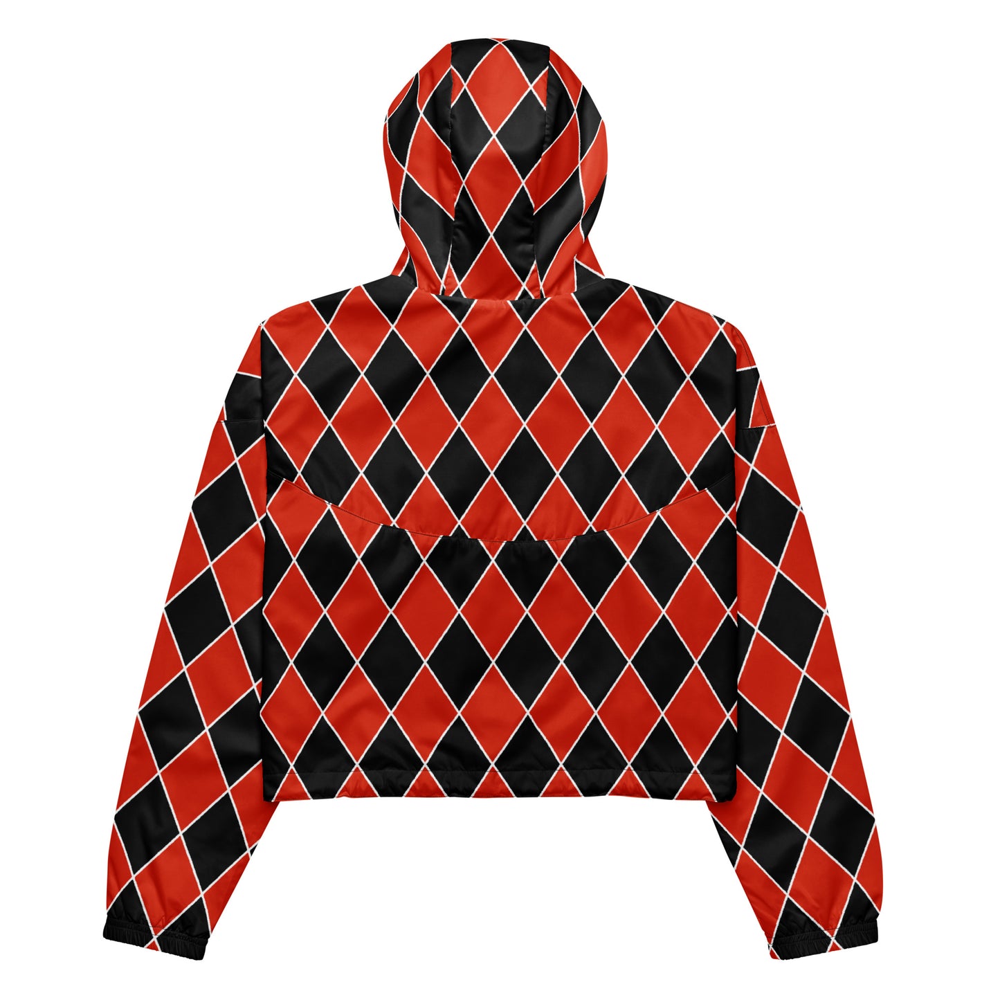 Red Diamond - Inspired By Harry Styles - Sustainably Made Women’s cropped windbreaker