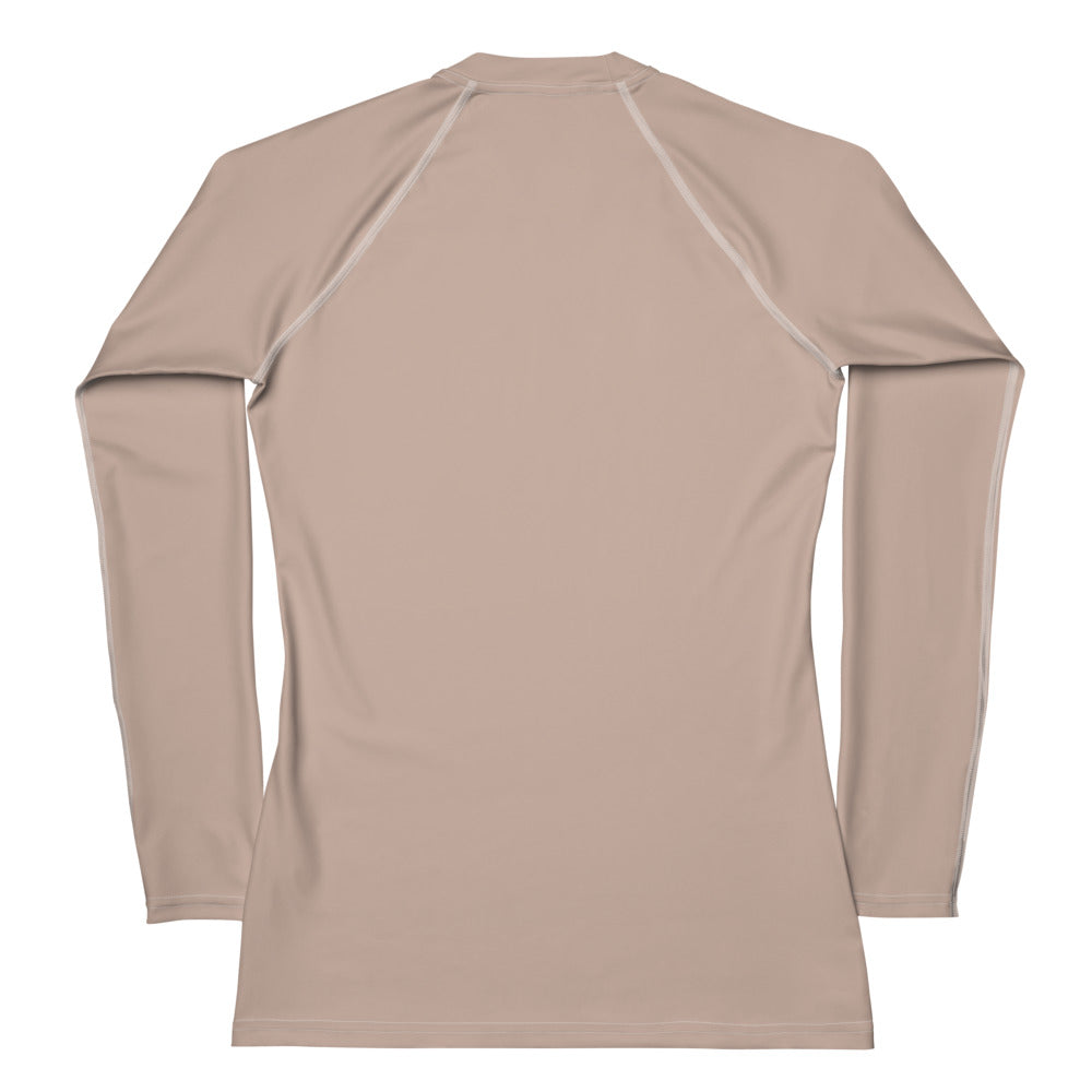Basic Light Brown - Sustainably Made Long Sleeve Tee