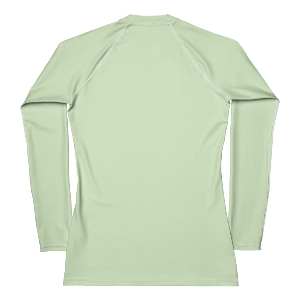 Basic Sage Green - Sustainably Made Long Sleeve Tee