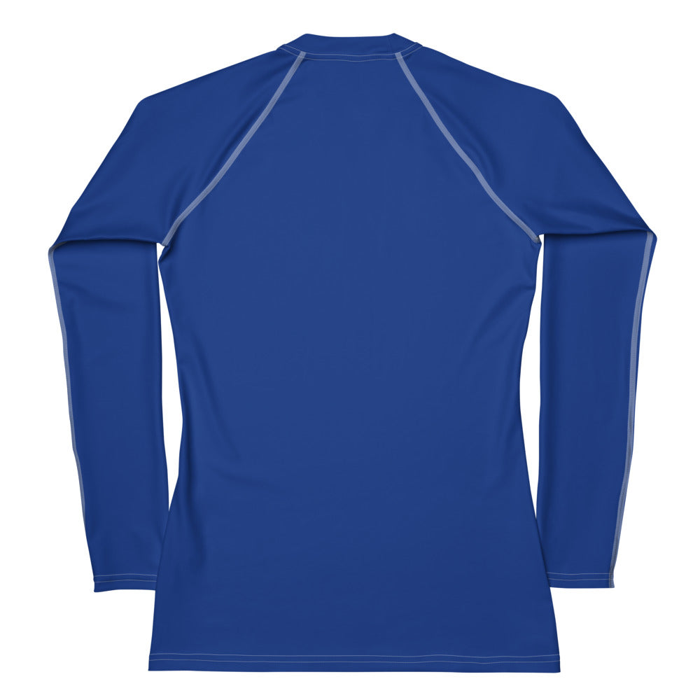 Azure Climate Change Global Warming Statement - Sustainably Made Women's Long Sleeve Tee