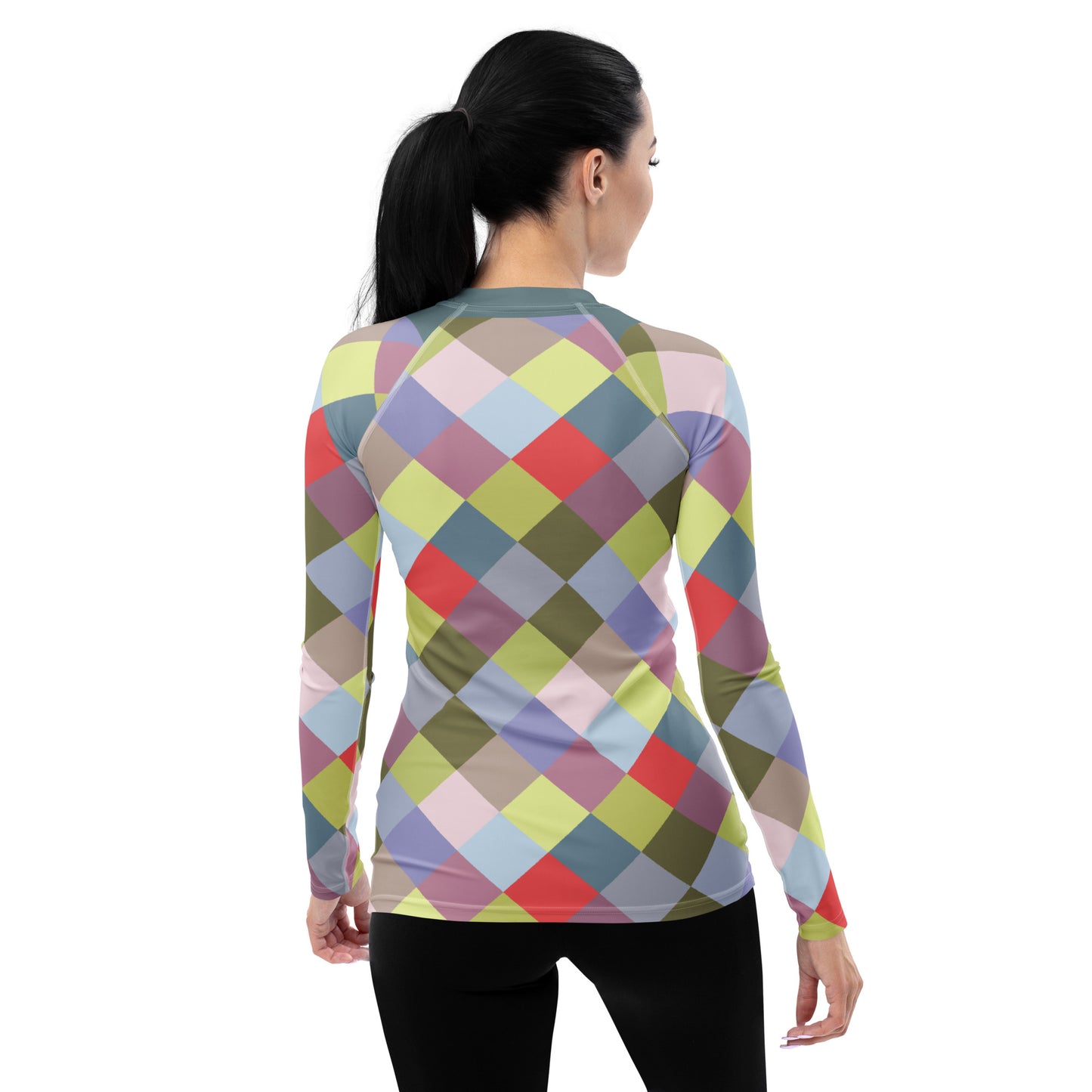 Colorful - Inspired By Harry Styles - Sustainably Made Women's Rash Guard