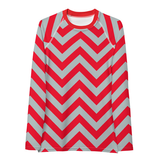Zigzag - Inspired By Harry Styles - Sustainably Made Women's Rash Guard