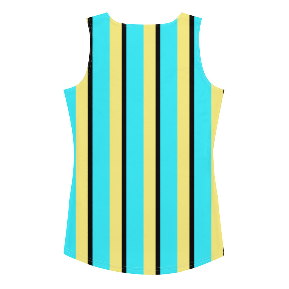 Vintage Stripes - Inspired By Harry Styles - Sustainably Made Tank Top