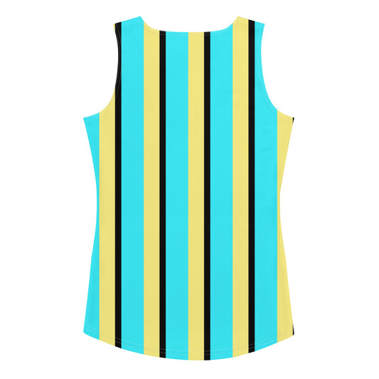 Vintage Stripes - Inspired By Harry Styles - Sustainably Made Tank Top