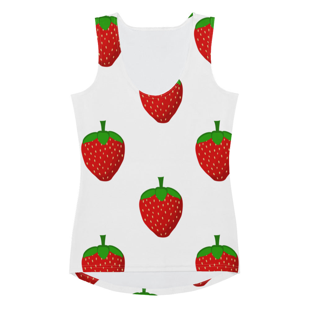 Strawberry Party - Inspired By Harry Styles - Sustainably Made Tank Top