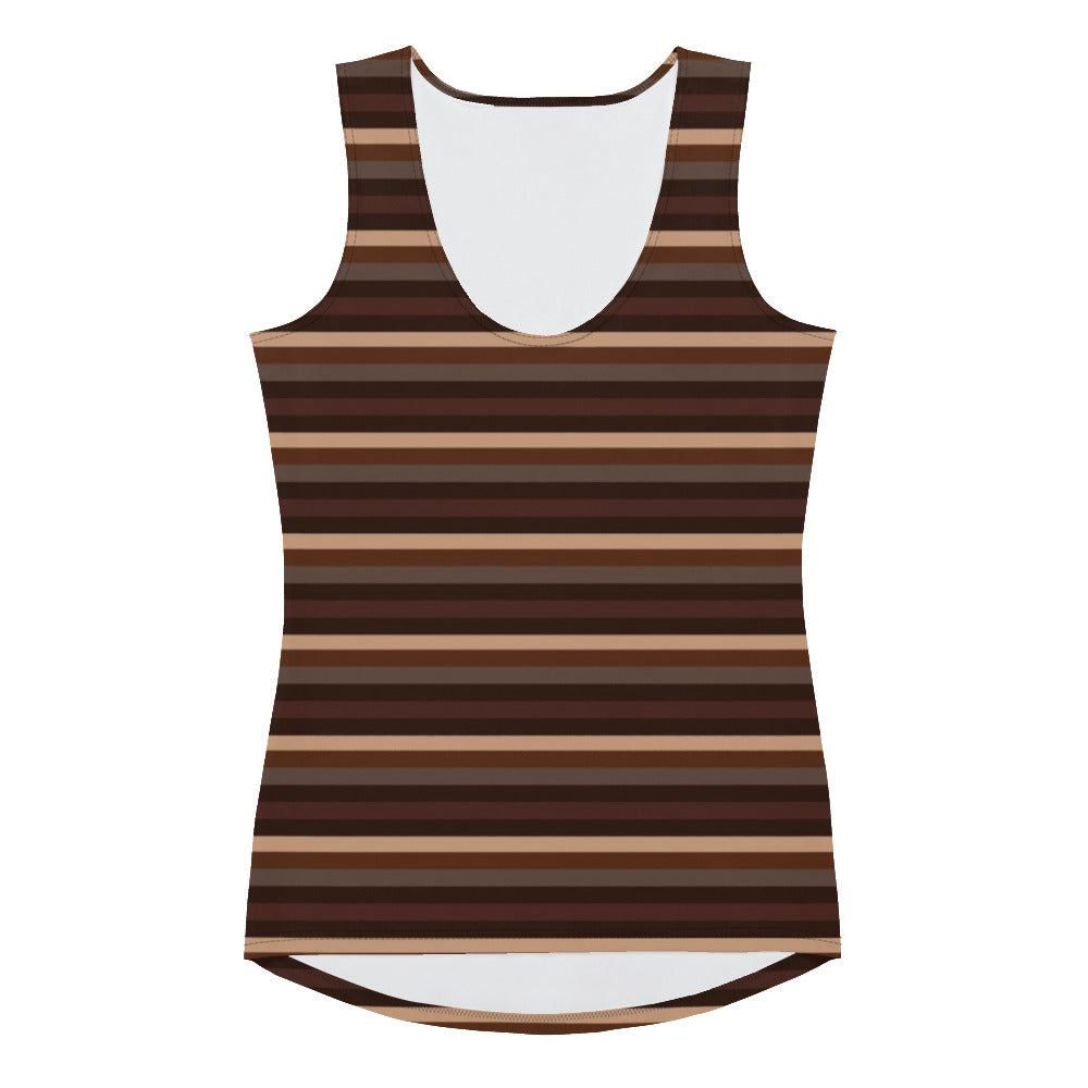 Retro Brown - Inspired By Taylor Swift - Sustainably Made Tank Top