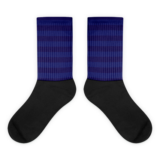 Blue Stripes - Sustainably Made Socks