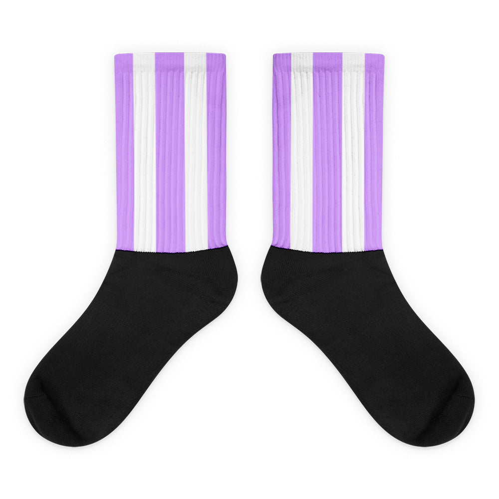 White Purple - Sustainably Made Socks