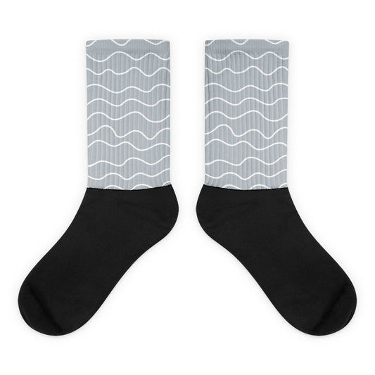 Curly Lines - Sustainably Made Socks