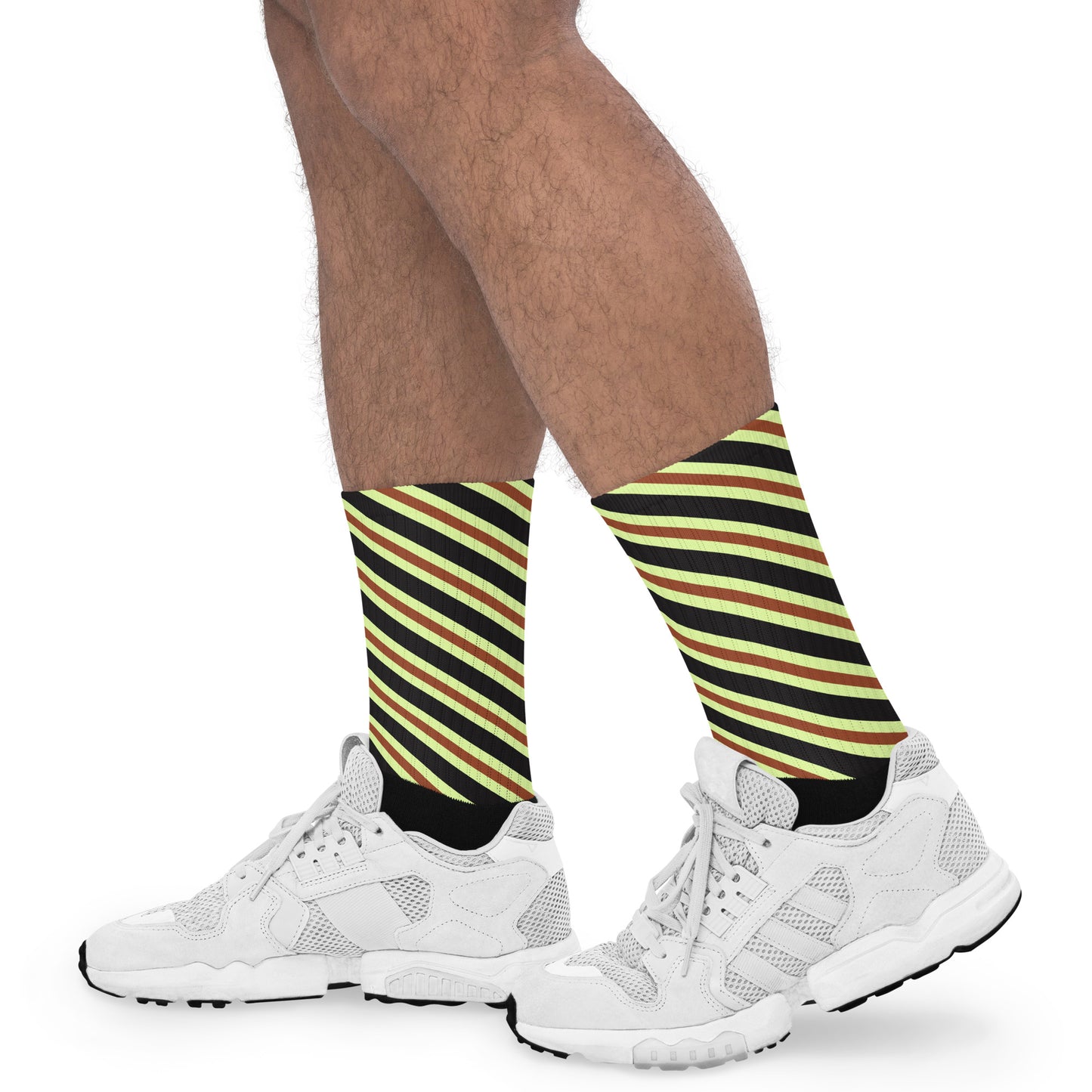 Retro Stripes - Inspired By Harry Styles - Sustainably Made Socks