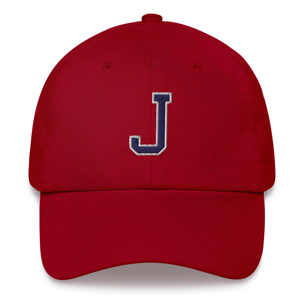 J - Sustainably Made Baseball Cap