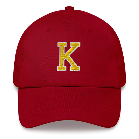 K - Sustainably Made Baseball Cap