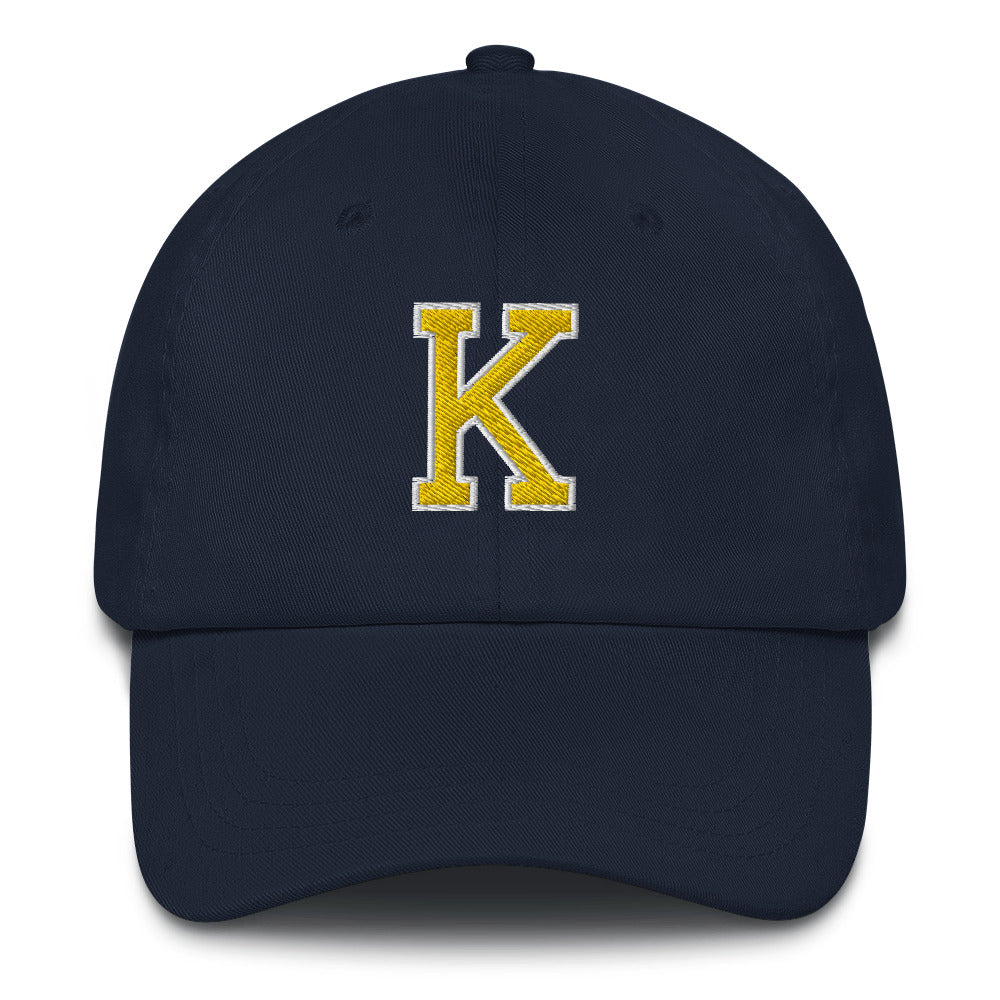 K - Sustainably Made Baseball Cap