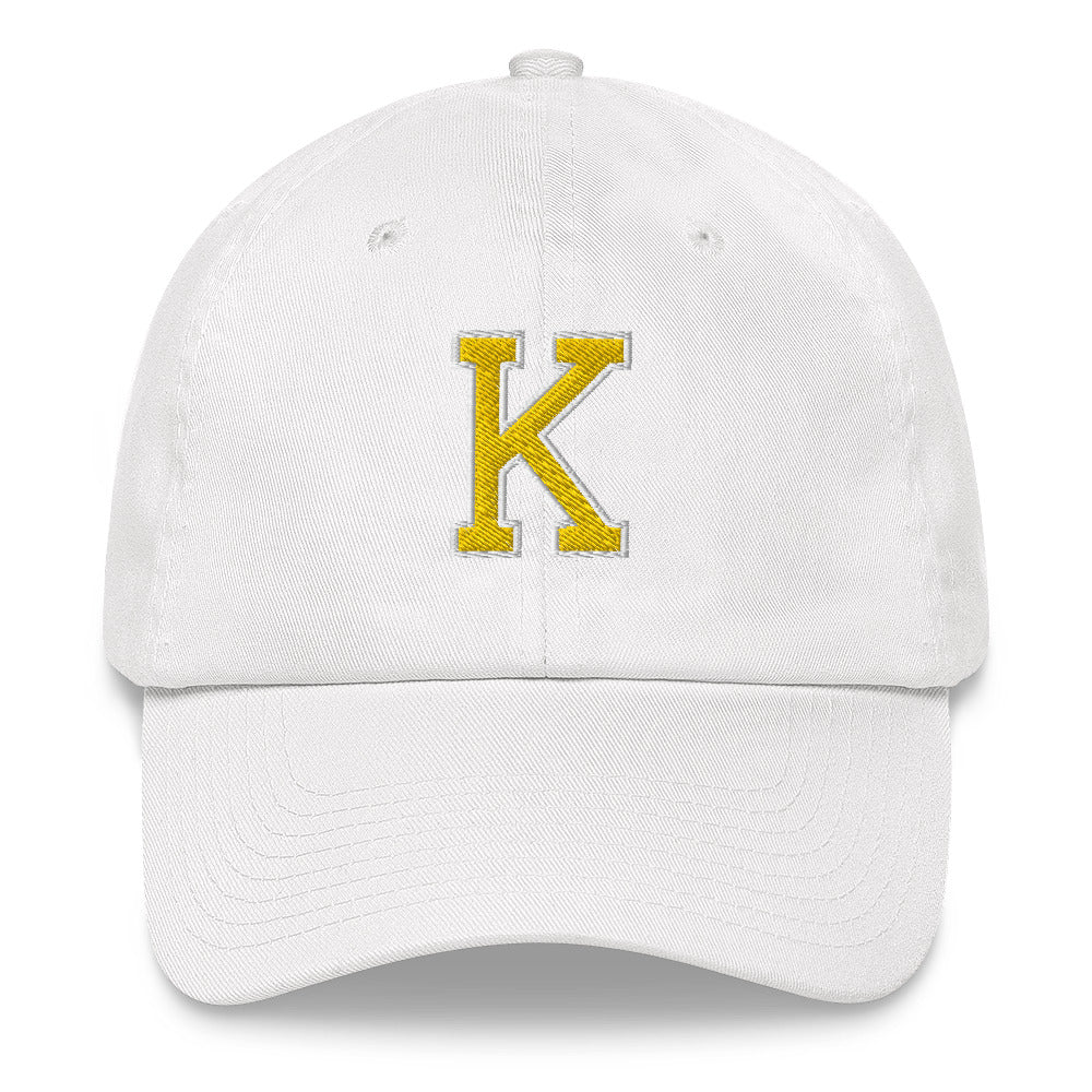 K - Sustainably Made Baseball Cap