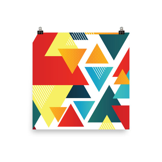 Abstract - Sustainably Made Wall Poster