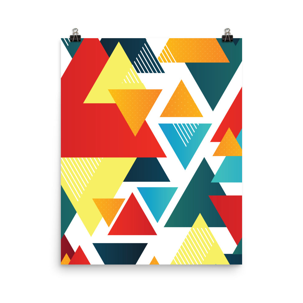 Abstract - Sustainably Made Wall Poster