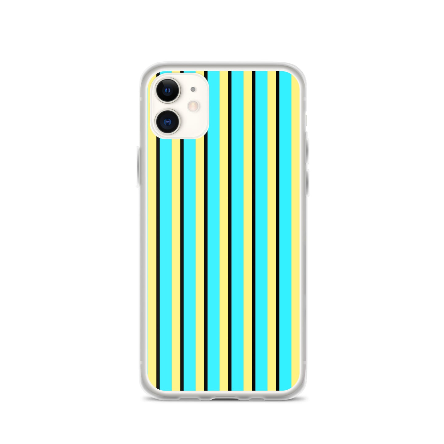 Vintage Stripes - Inspired By Harry Styles - Sustainably Made Clear Case for iPhone®
