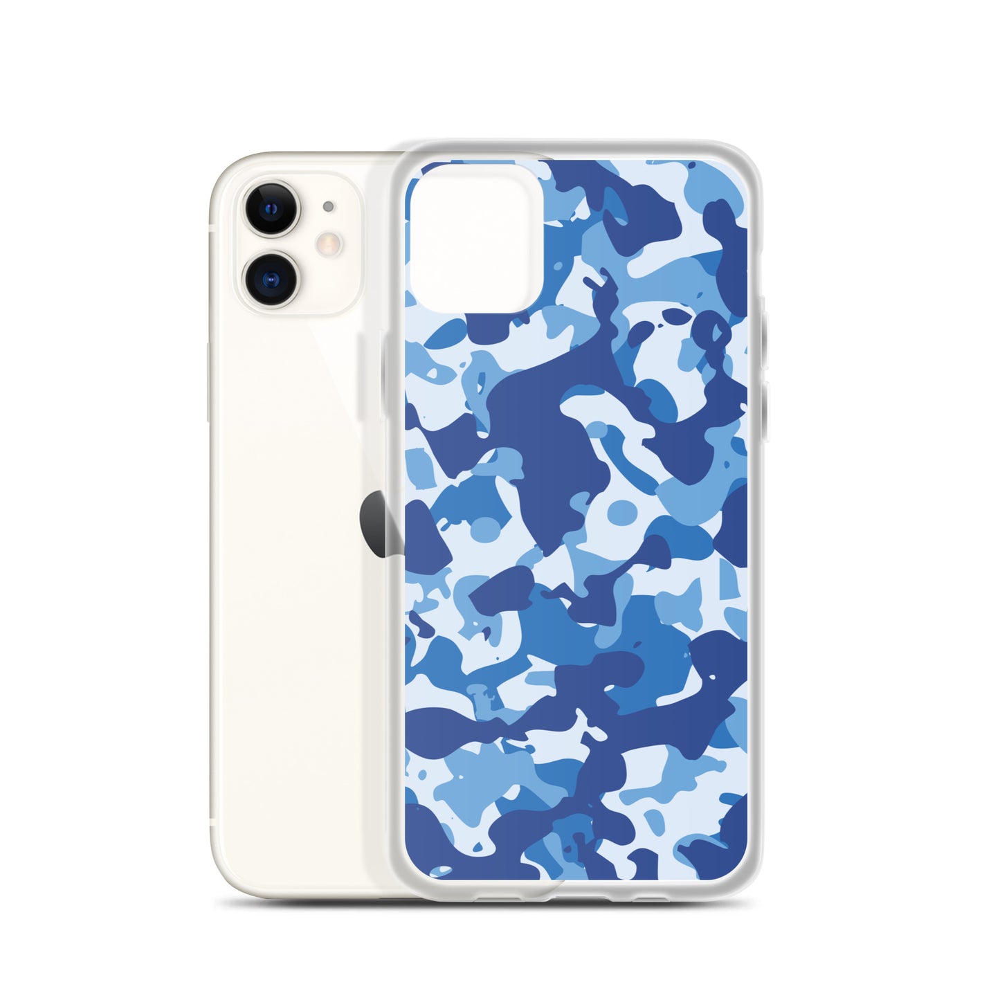 Blue Camo - Sustainably Made iPhone Case