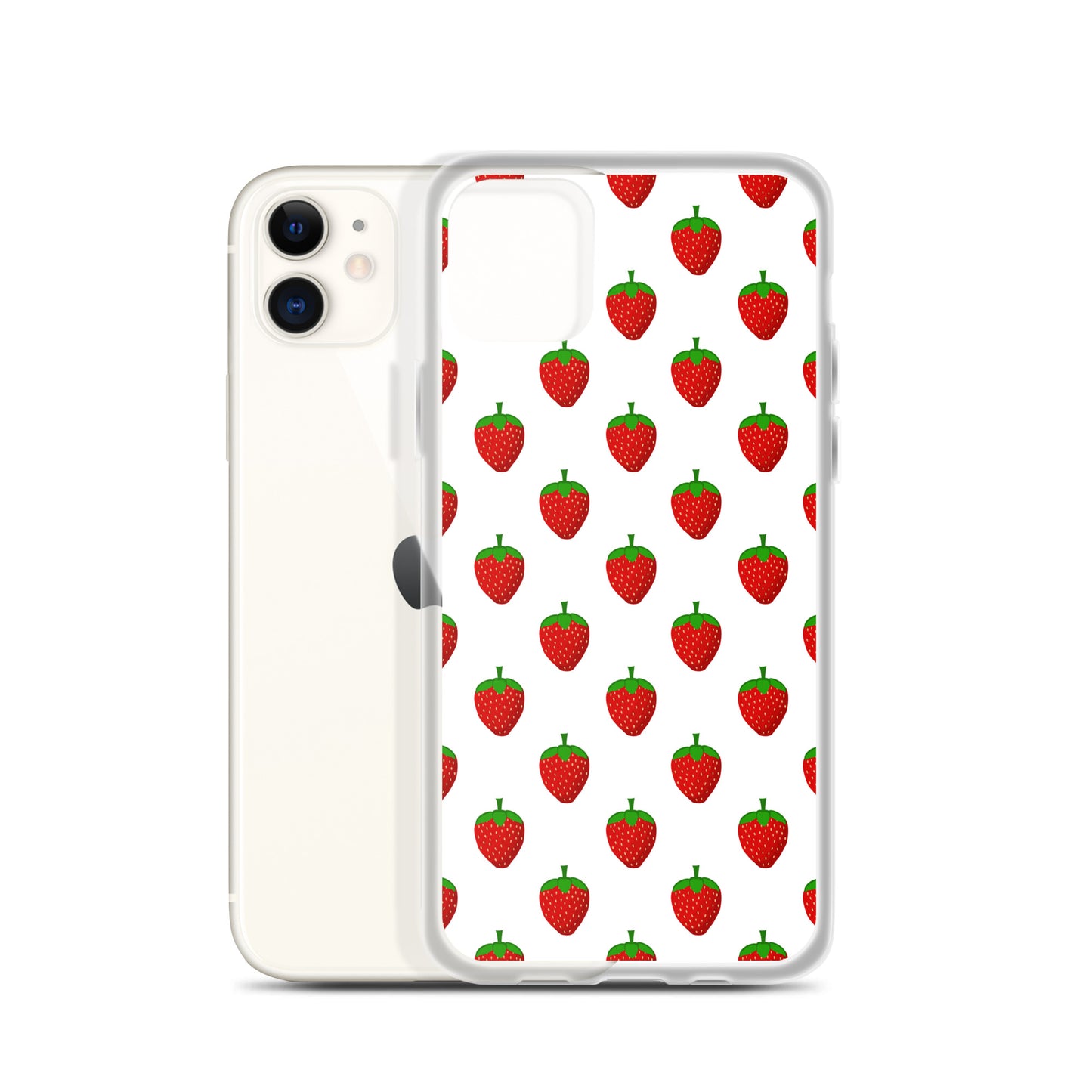 Strawberry Party - Inspired By Harry Styles - Sustainably Made Clear Case for iPhone®