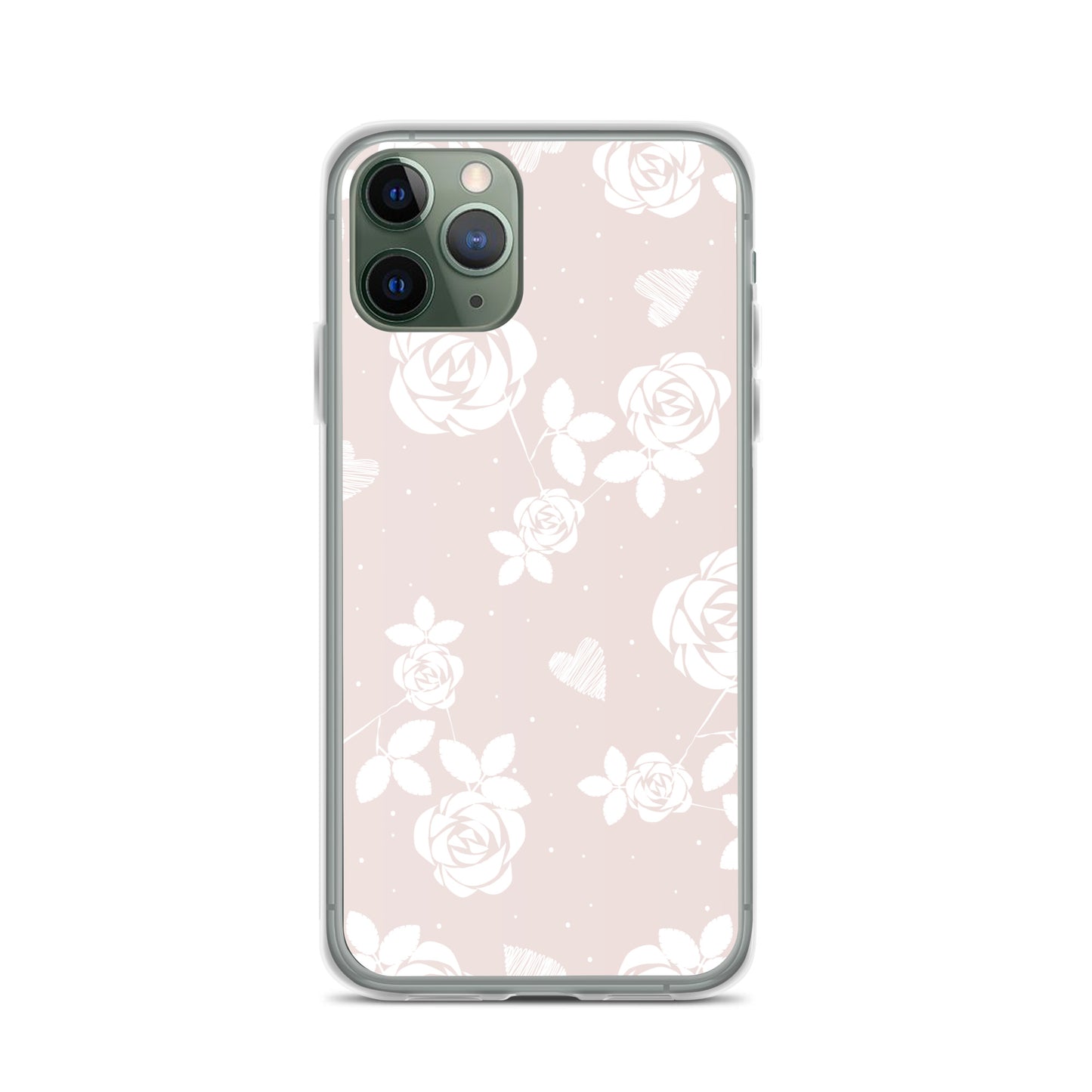 Baby Pink Floral - Sustainably Made iPhone Case