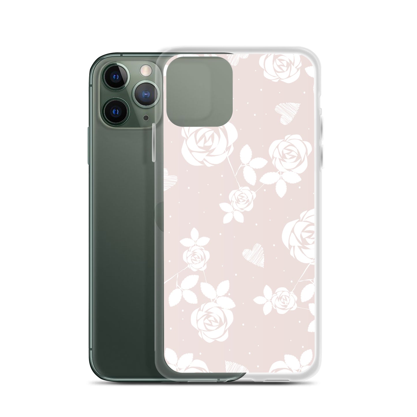 Baby Pink Floral - Sustainably Made iPhone Case