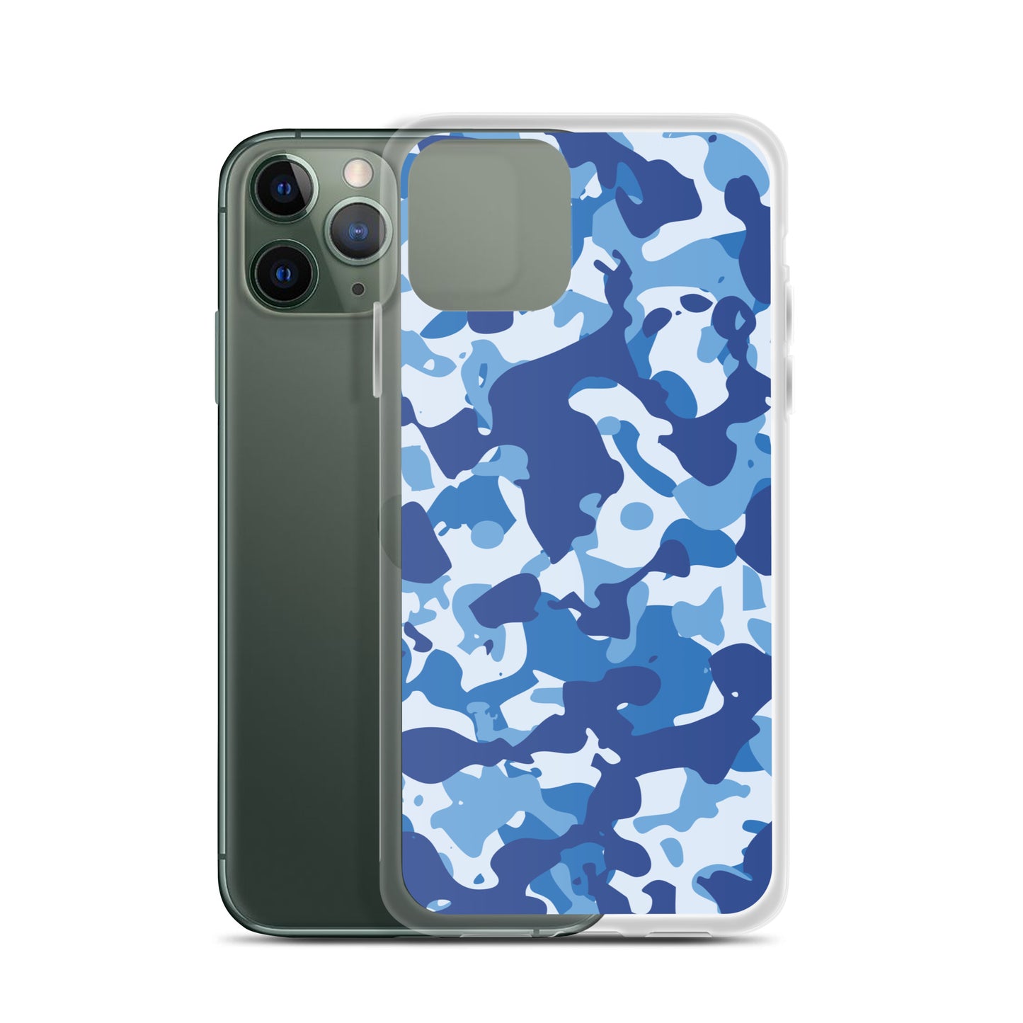 Blue Camo - Sustainably Made iPhone Case