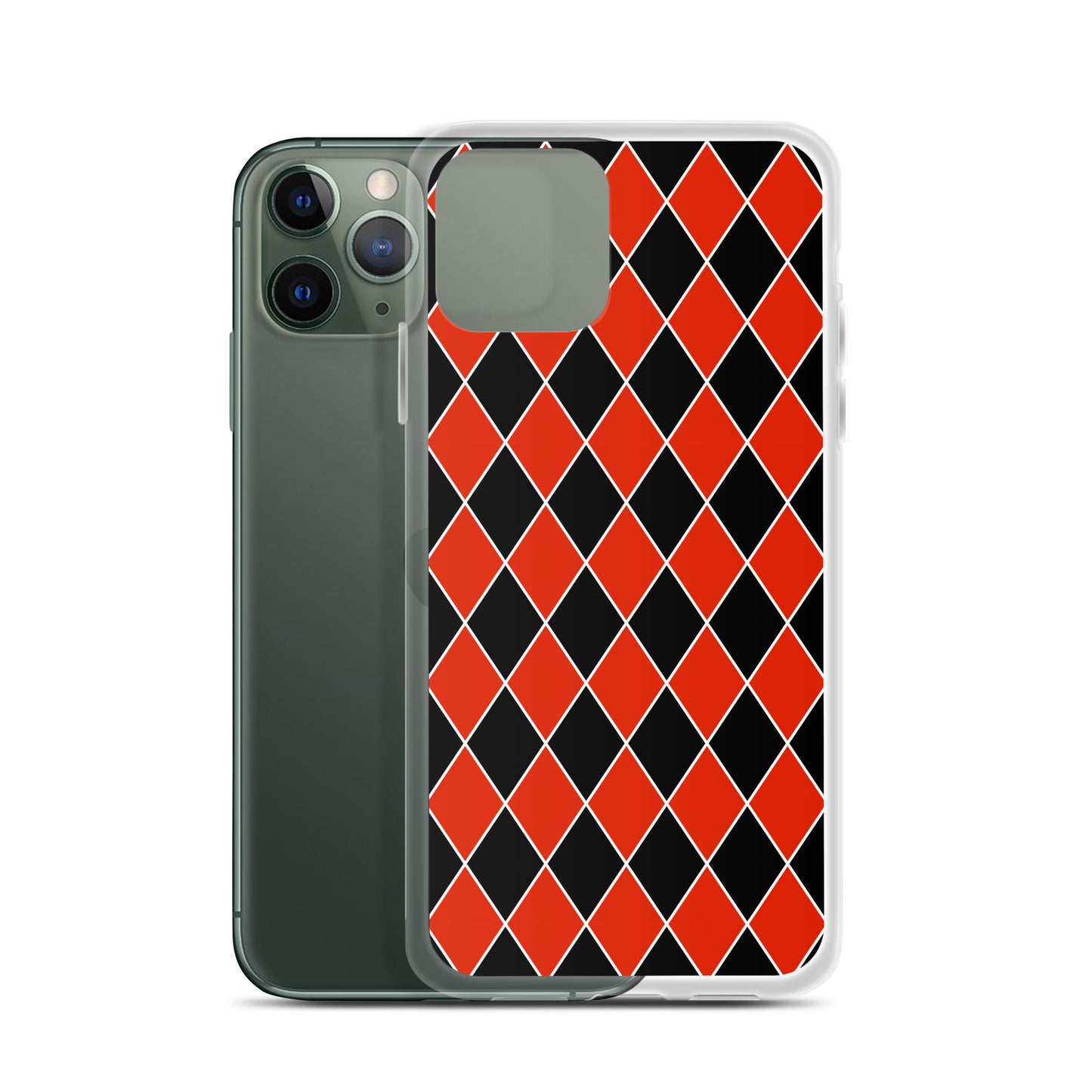 Red Diamond - Inspired By Harry Styles - Sustainably Made Clear Case for iPhone®