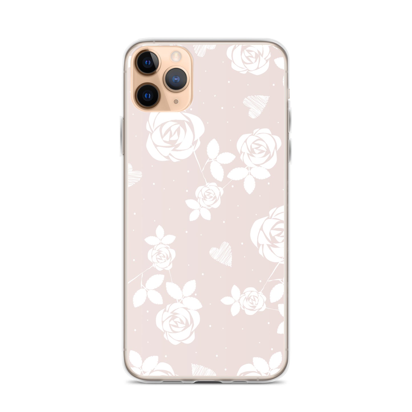 Baby Pink Floral - Sustainably Made iPhone Case