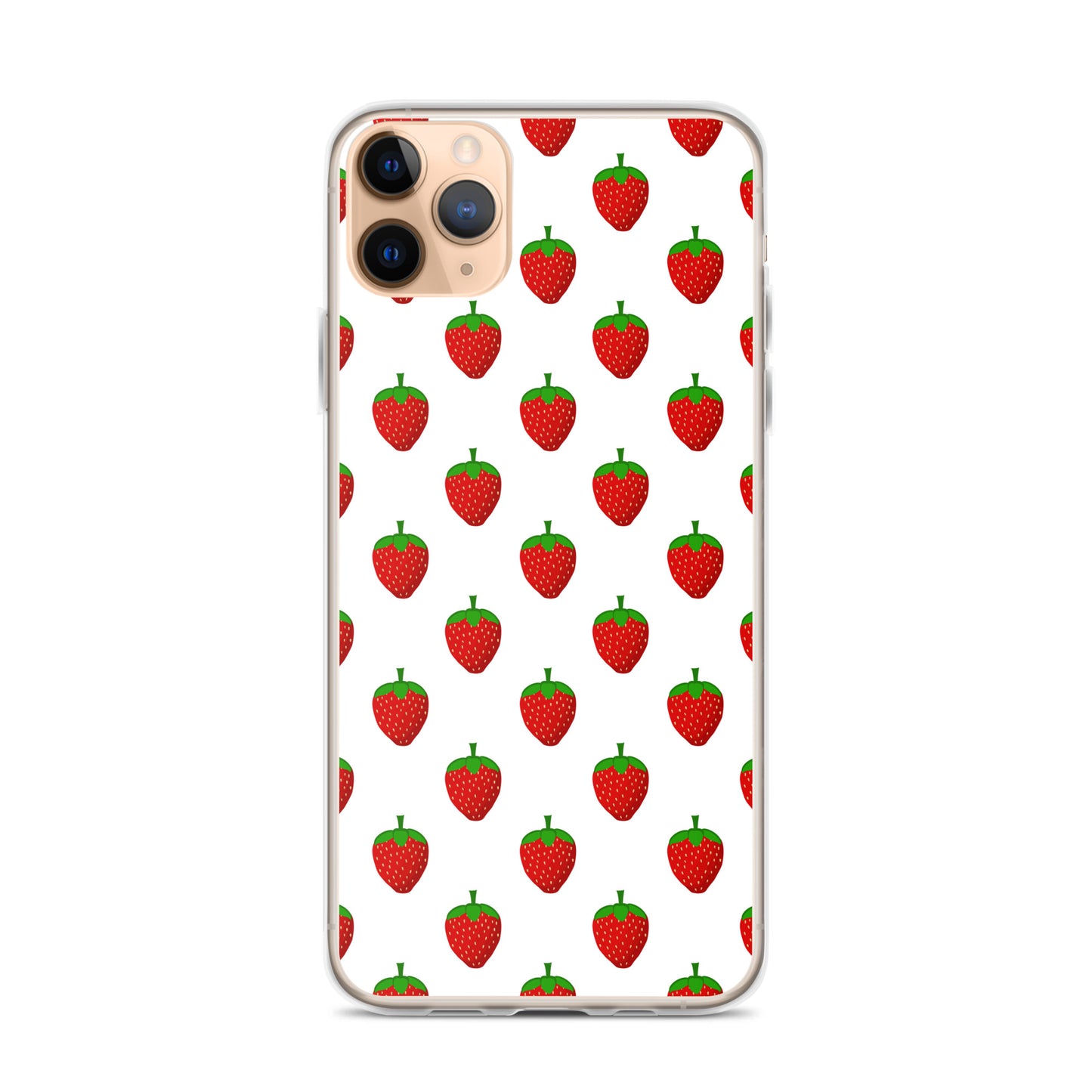 Strawberry Party - Inspired By Harry Styles - Sustainably Made Clear Case for iPhone®