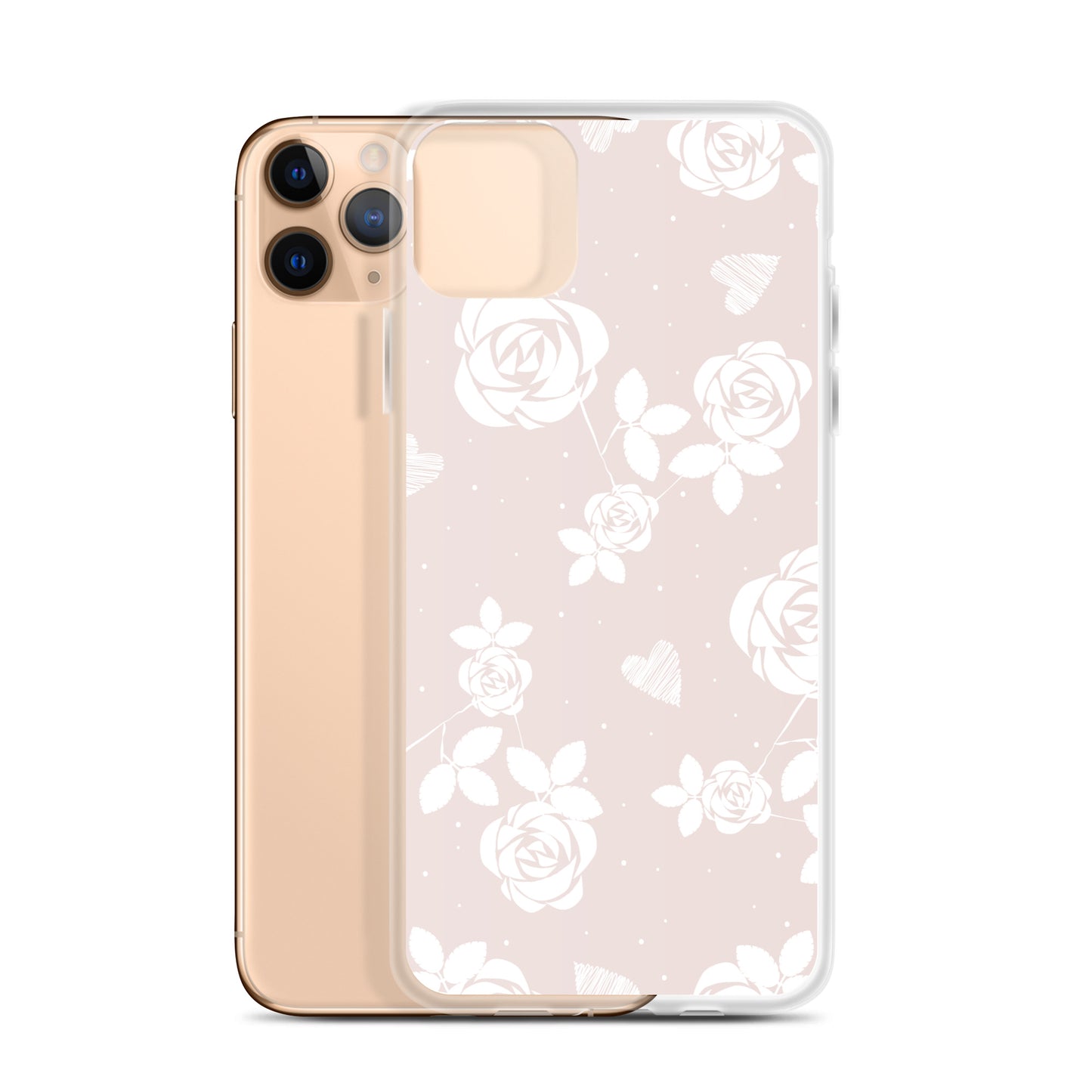Baby Pink Floral - Sustainably Made iPhone Case