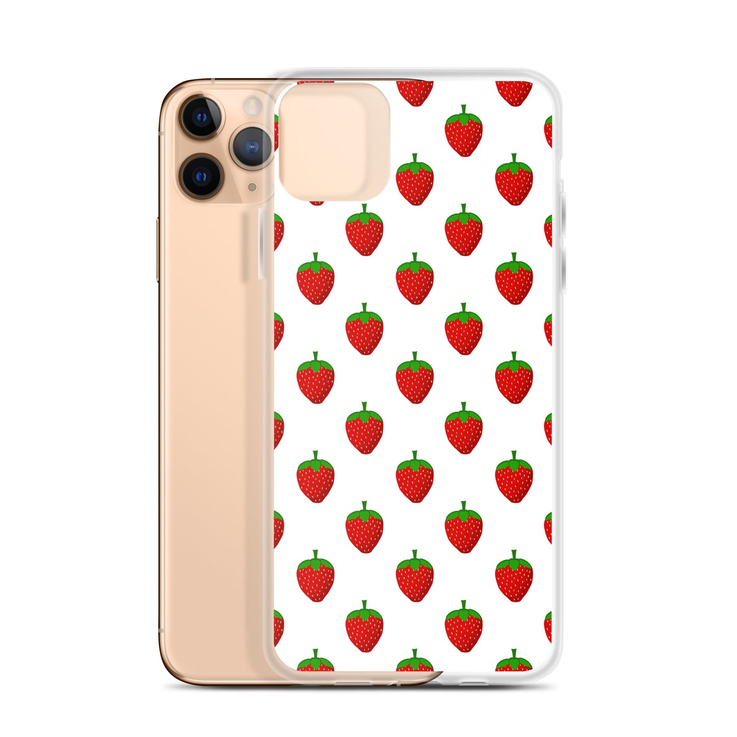 Strawberry Party - Inspired By Harry Styles - Sustainably Made Clear Case for iPhone®