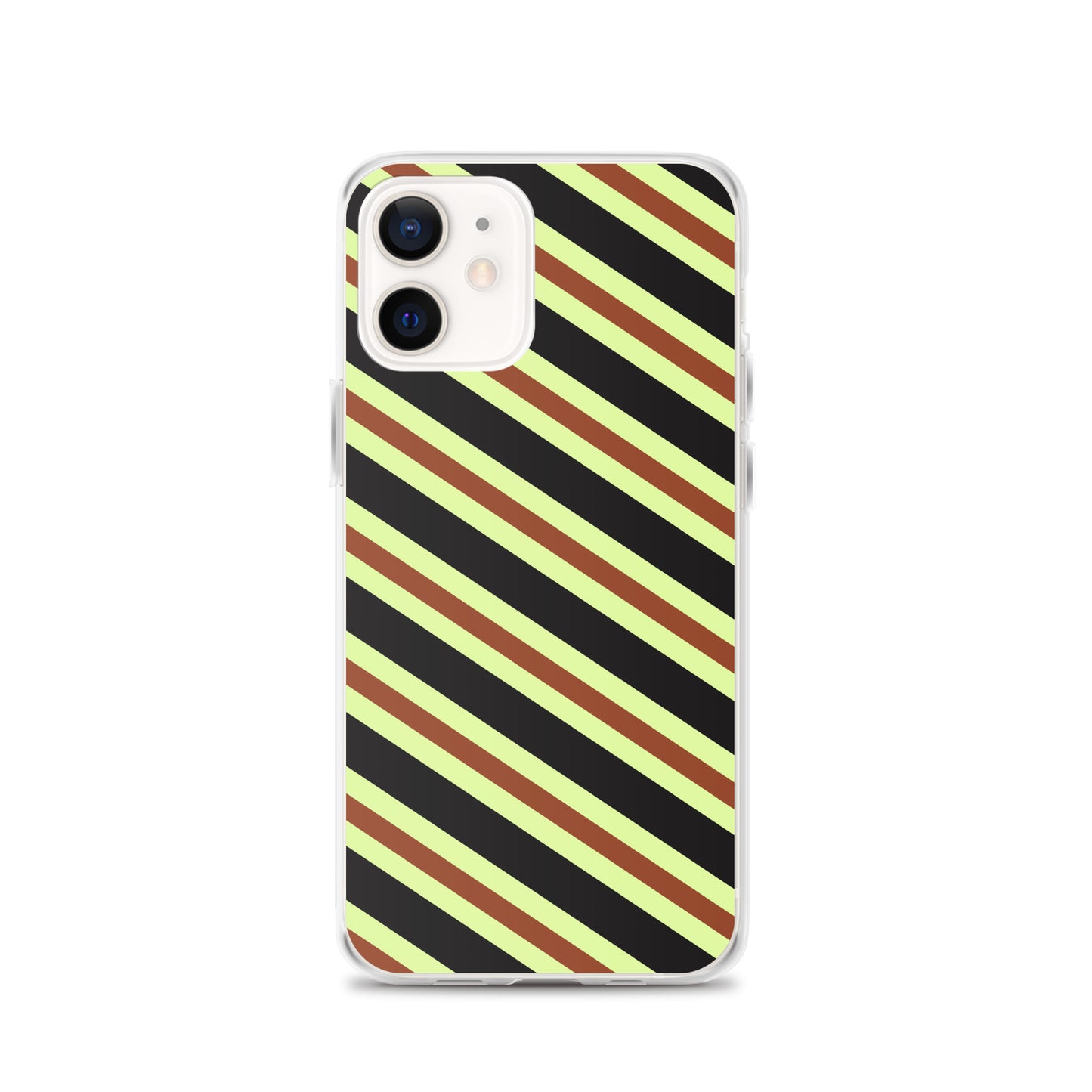 Retro Stripes - Inspired By Harry Styles - Sustainably Made Clear Case for iPhone®